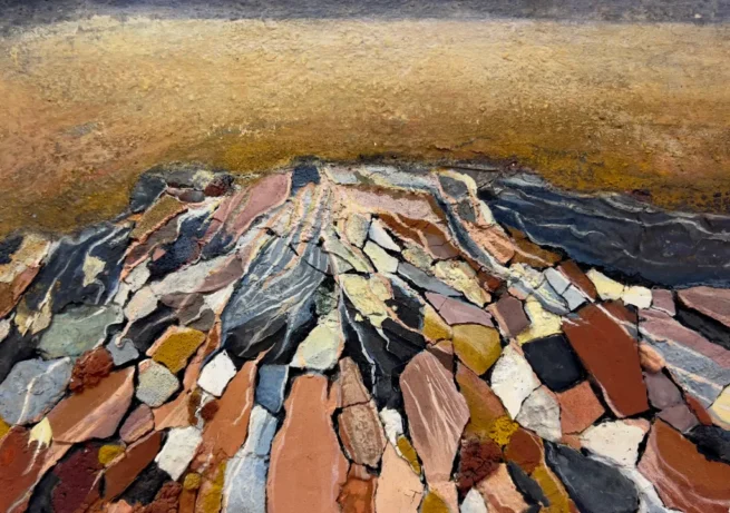 Flowing to an Ochre Sea